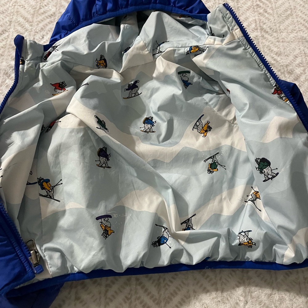 Toddlers 2T The North Face Blue Puffer Jacket - Picture 7 of 7